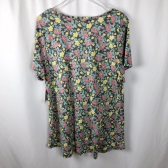LulaRoe Classic T Flowered Top - Picture 4 of 4